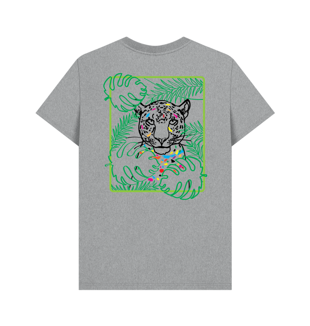 Athletic Grey Printed T-shirt