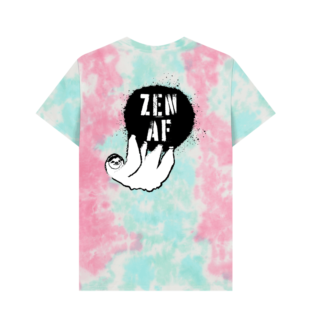 Pastel Tie Dye Printed Premium T-Shirt