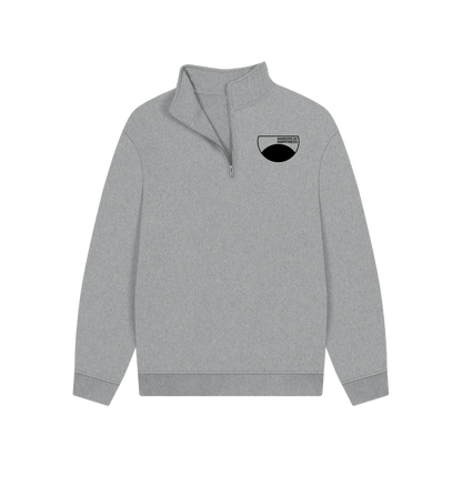 Athletic Grey Printed Sweater