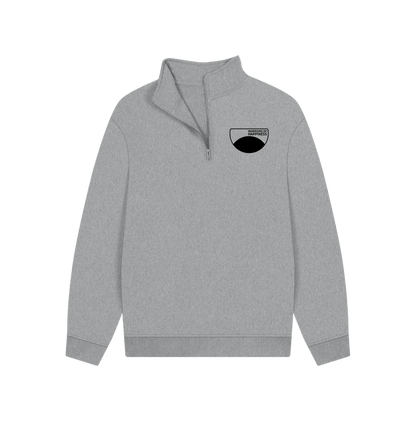 Athletic Grey Printed Sweater