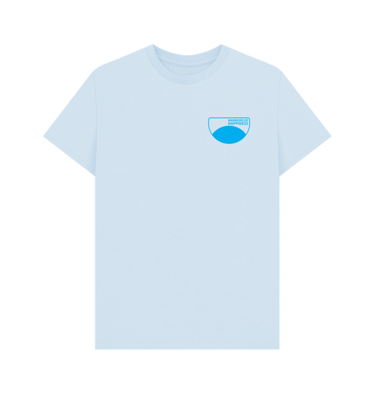 Sky Blue Printed T-shirt