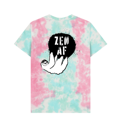 Pastel Tie Dye Printed Premium T-Shirt