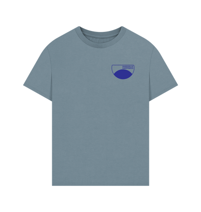 Stone Blue Printed T-shirt